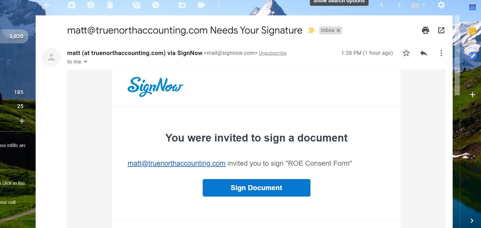Sign Now